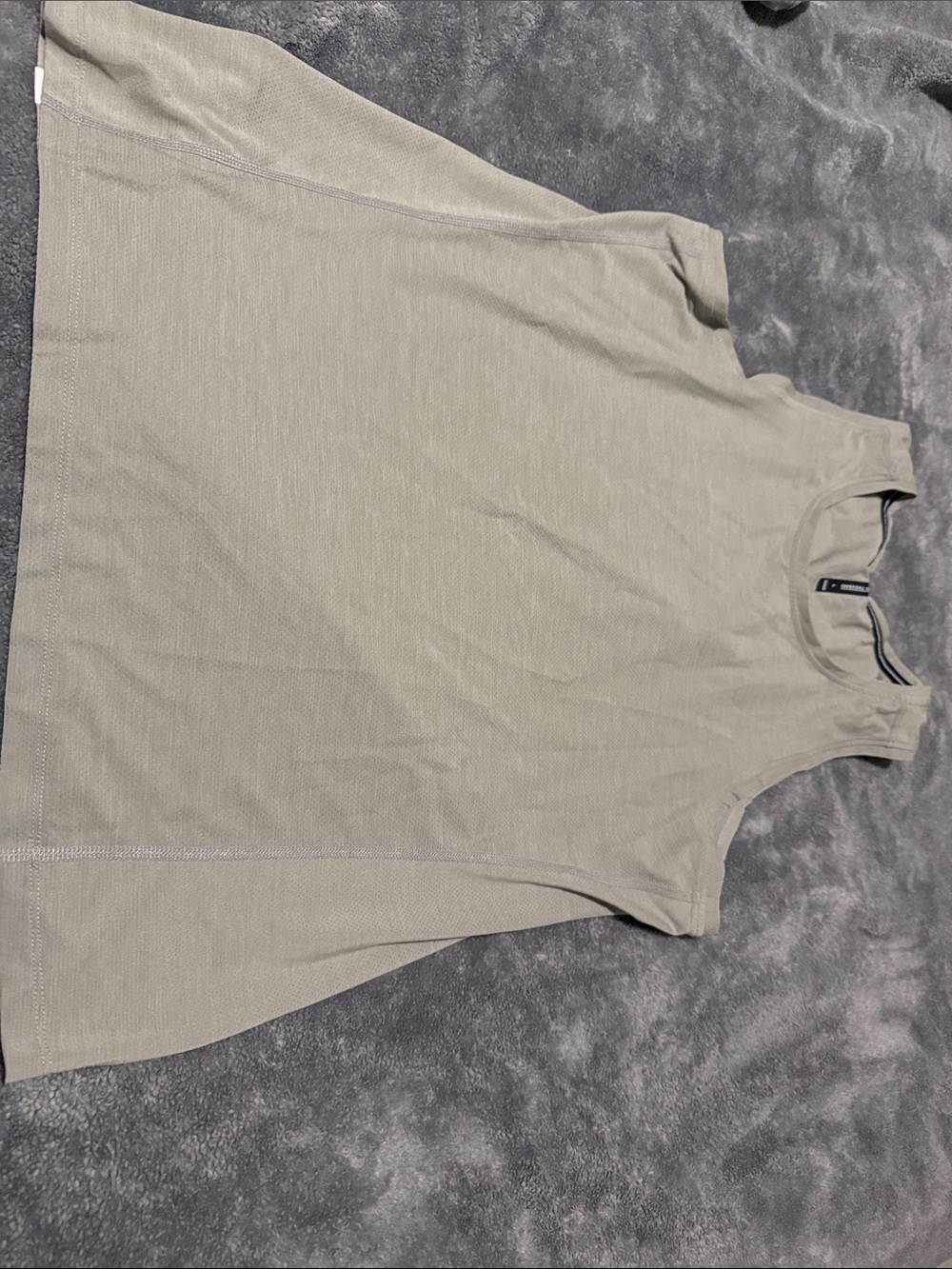 Men's Sleeveless Tank Top - Light grey